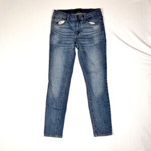 Frye Jeans Womens 4 Blue Stretch Mid Rise Classic Denim Casual Pant Comfy